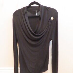 Elan Cowl-Neck Cardigan - M